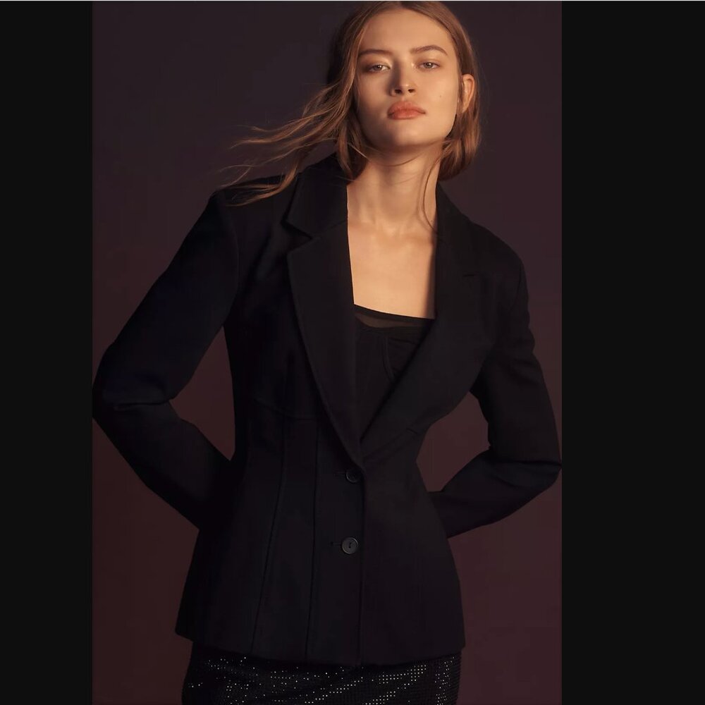 By Anthropologie Corset Blazer